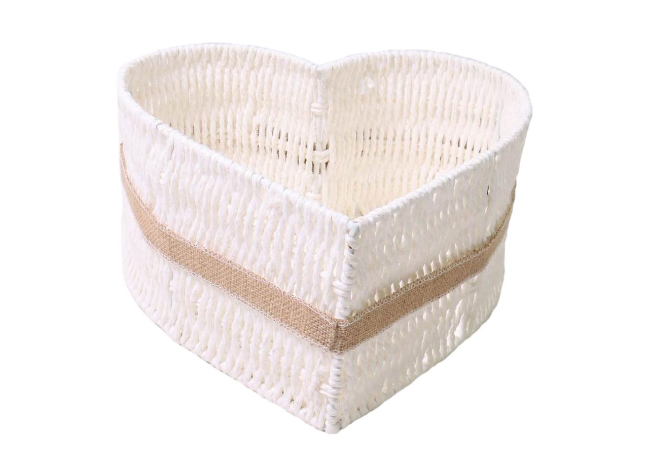 Кошик стелажний Handy Home "Серце", 30х30х16 см (EW-87 L), фото 1