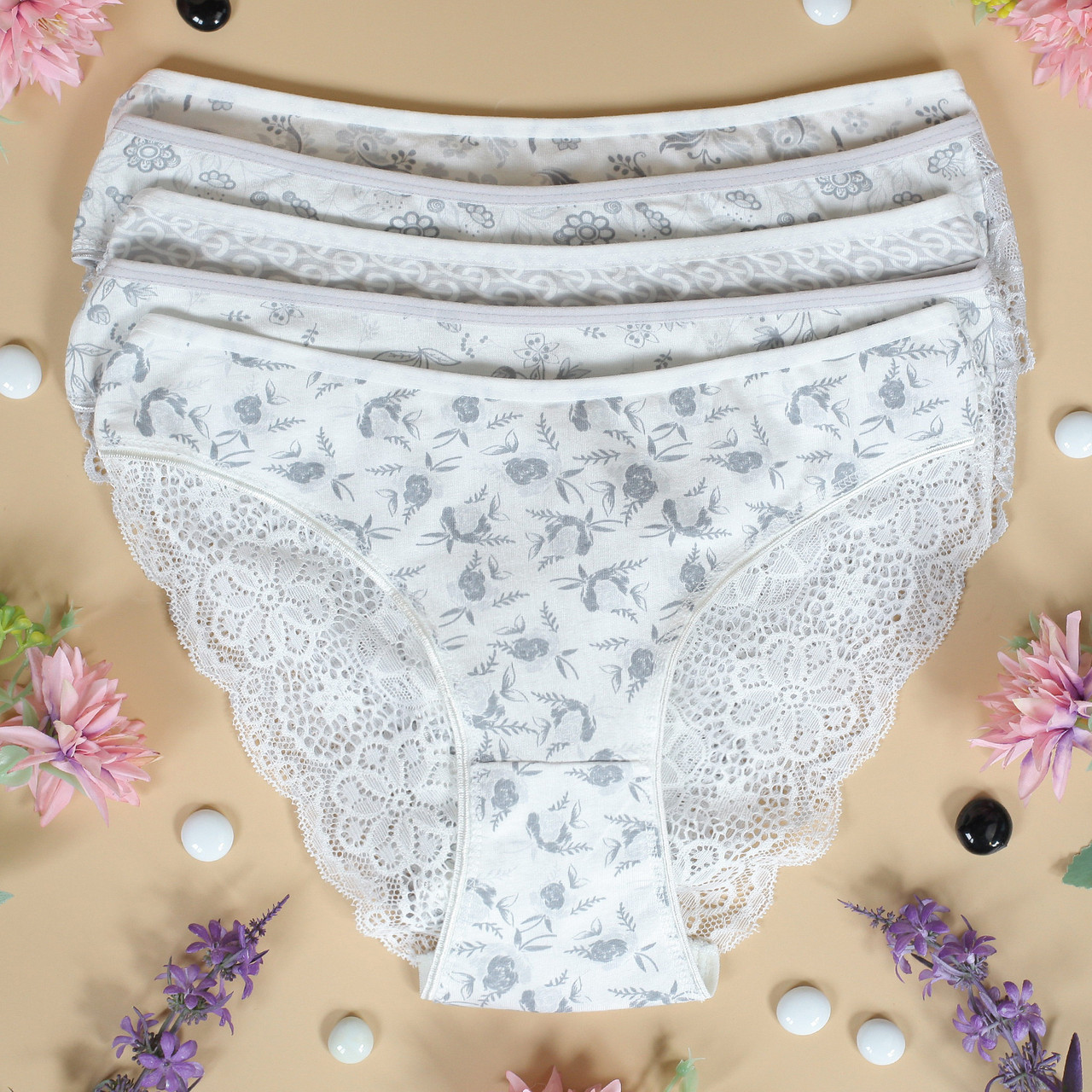 Труси жіночі сліпи Nicoletta Туреччина M | 5 шт.