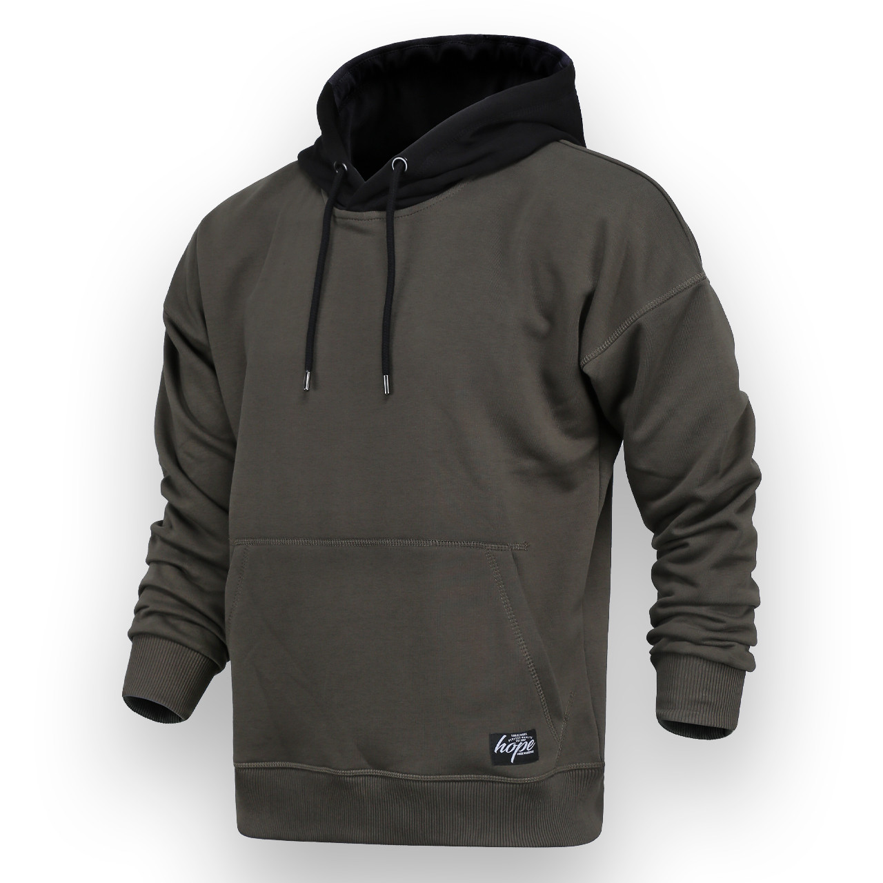 Худі чоловічі хакі з чорним HOPE Т-1 KHA/BLK S(Р) 20-566-101