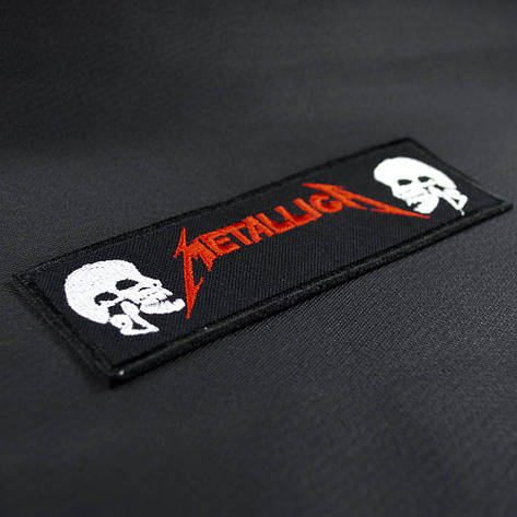 Нашивка METALLICA 3 з черепами, фото 3