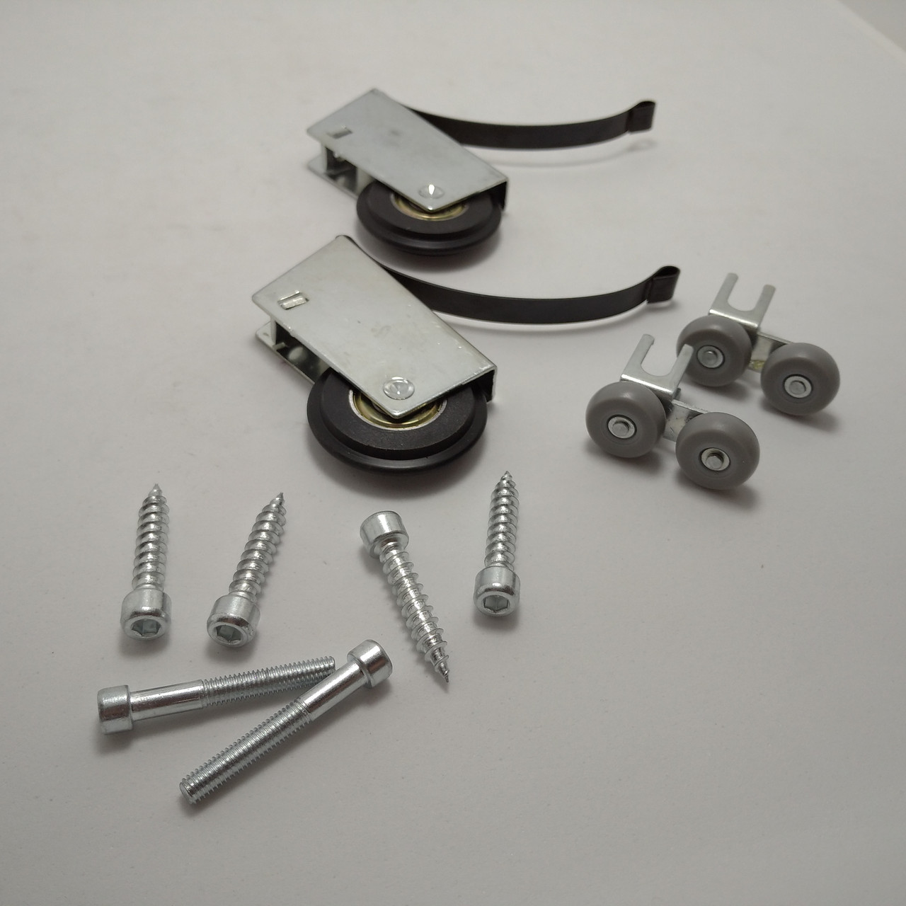 Комплект роликов, мебельный ролик Sigma для шкафа купе для раздвижных систем открытого профиля колёсики для - фото 1 - id-p1270108689