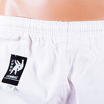 Кімоно дзюдо біле Combat 16oz зріст 120 см, фото 3