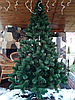 Красива зелена новорічна ялинка пухнаста штучна, фото 4