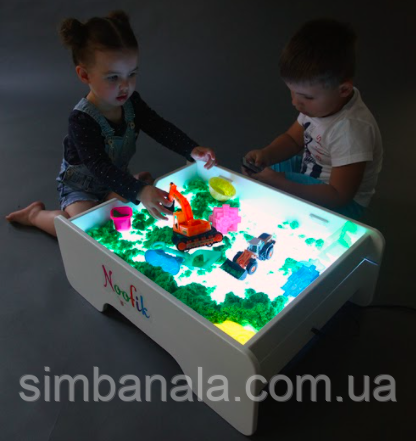 Дитячий світловий планшет-пісочниця Noofik, для пісочної анімації