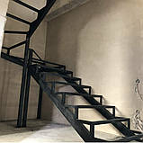 Металеві сходи з поворотом під замовлення, фото 2