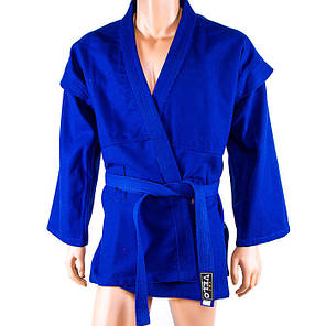 Самбовка синя Velo, куртка+шорти 750г, фото 2