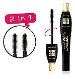 Туш Bourjois Twist Up The Volume для вій для додання обсягу з щіточкою 2 в 1 Ultra Black, 8 ml, фото 3