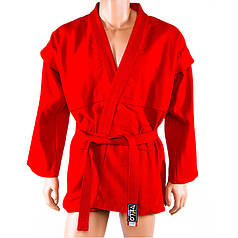Самбовка червона Velo, куртка+шорти 750г, ріст 150см