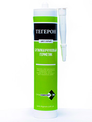 Герметик ТЕГЕРОН бутилкаучуковий (туба 0,4 кг), Тегерон
