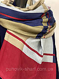 Жіночий шарф Широка клітинка, фото 3
