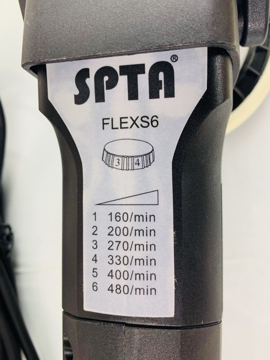 Полировальная эксцентриковая машинка SPTA Flex S6 аналог Rupes - фото 7 - id-p1270200696