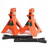 Комплект підставок під машину кобилки домкрат VERDA на 3 тонни, фото 3