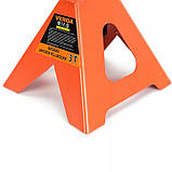 Комплект підставок під машину кобилки домкрат VERDA на 3 тонни, фото 5