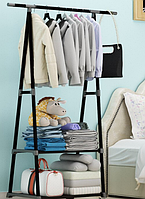 Передвижная переносная вешалка стойка для одежды The new coat rack TRAINGULAR Jw