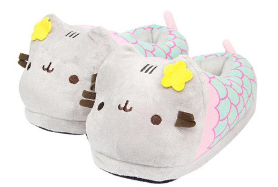 Тапочки Кіт Пушин Русалка Pusheen Mermaid  РМ 012, фото 1