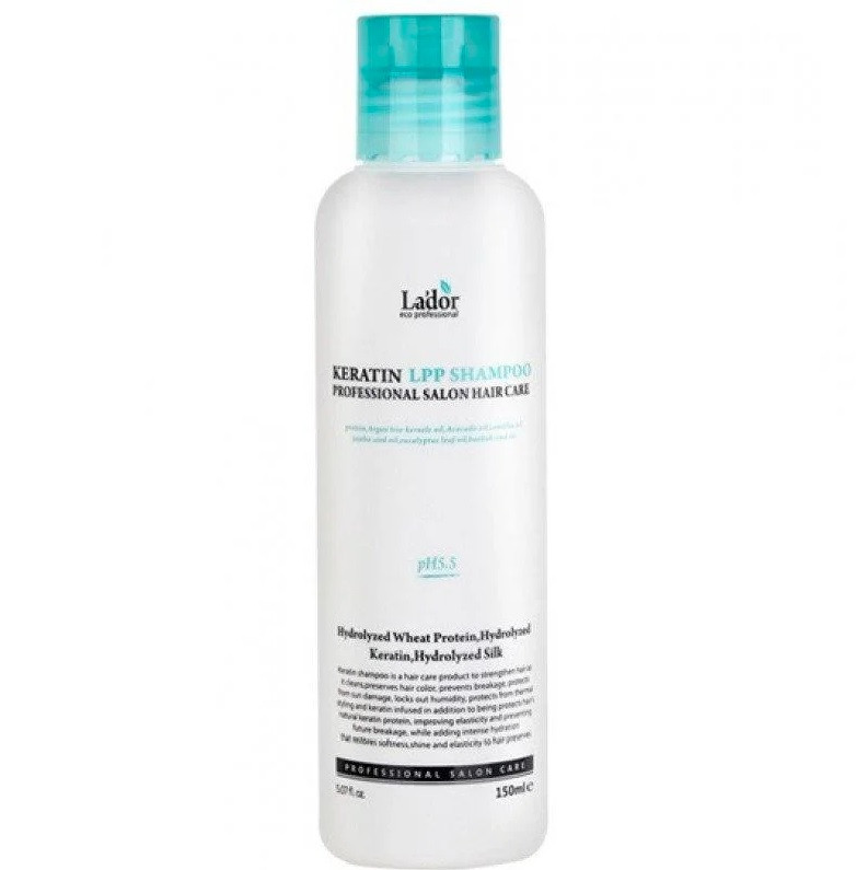 Кератиновий шампунь для волосся La'dor Keratin LPP Shampoo