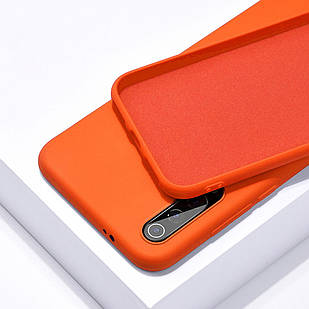 Чохол Silicone Case Full для Xiaomi Redmi 9a Orange