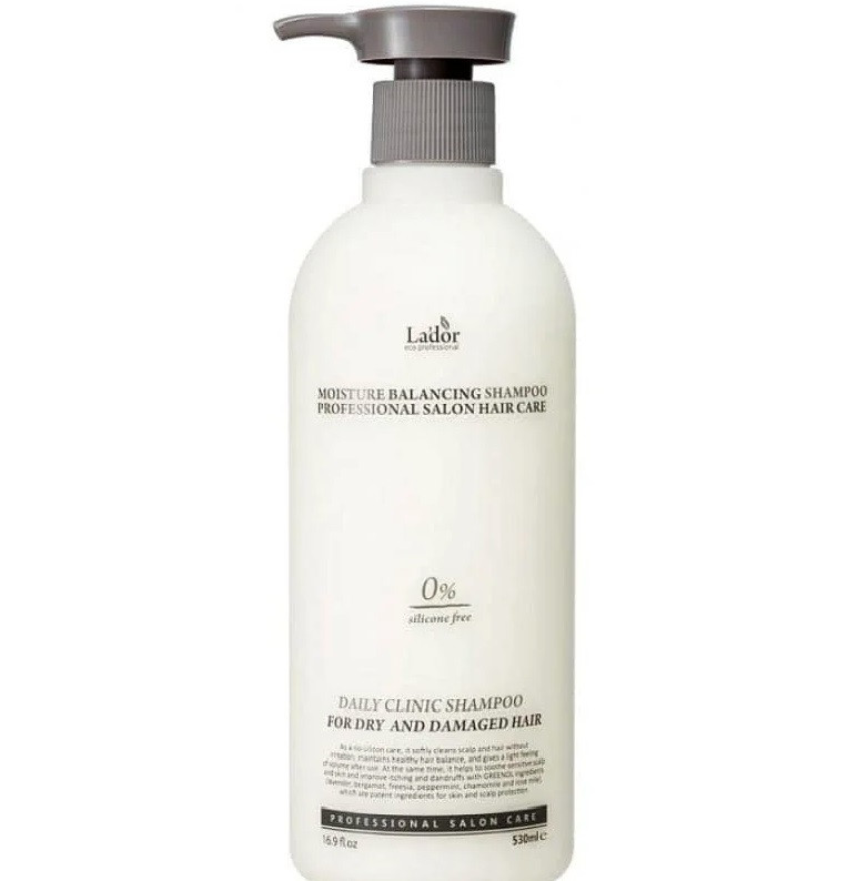Зволожуючий шампунь для сухих і пошкоджених волосся Lador Moisture Balancing Shampoo