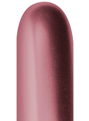 260B Reflex Pink Latex Balloons. Латексні кулі для моделювання ШДМ рожевий хром