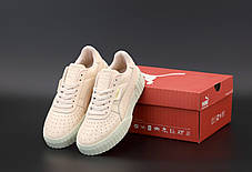 Жіночі кросівки Puma Cali. Pink. ТОП репліка ААА класу., фото 3