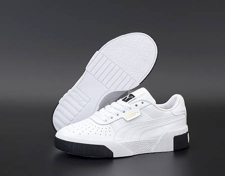 Жіночі кросівки Puma Cali. White. ТОП репліка ААА класу., фото 2