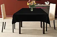 Скатерть тефлоновая водоотталкивающая гидрофобная пропитка цвет черный