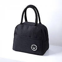 Ланч бег - термосумка для їжі з собою Bang, чорна