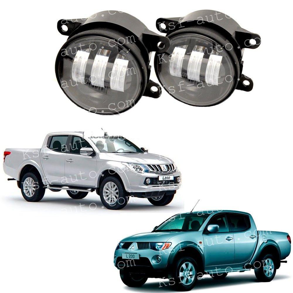 Світлодіодні 2 режимні протитуманні фари Mitsubishi L200
