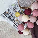 Гірлянда тайські шарики-ліхтарики CBL ROSEGARDEN 20 шт, 3.7 м, фото 2