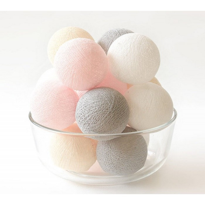 Гірлянда тайські шарики-фонарики CBL Vintage 20 кульок, 3.7 м, фото 1