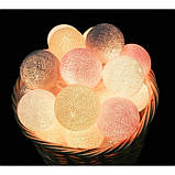 Гірлянда тайські шарики-фонарики CBL Vintage 20 кульок, 3.7 м, фото 2