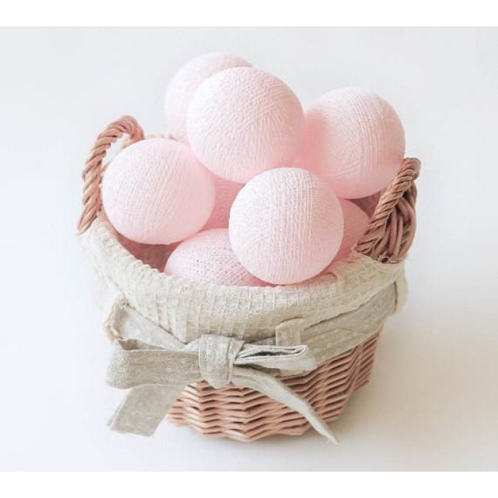 Гірлянда бавовняна CBL Пастель 20 шт, 3.7 м, фото 1