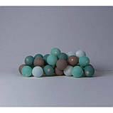 Гірлянда шарики-фонарики CBL MINT 20 кульок, 3.7 м, фото 4