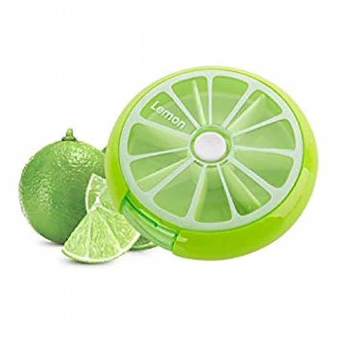 Таблетниця Citrus Pill Box Лайм, фото 1