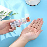 Таблетниця ECO Pillbox на 7 відділень, бежева, фото 2