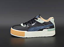 Жіночі кросівки Puma Cali. black. ТОП репліка ААА класу., фото 2