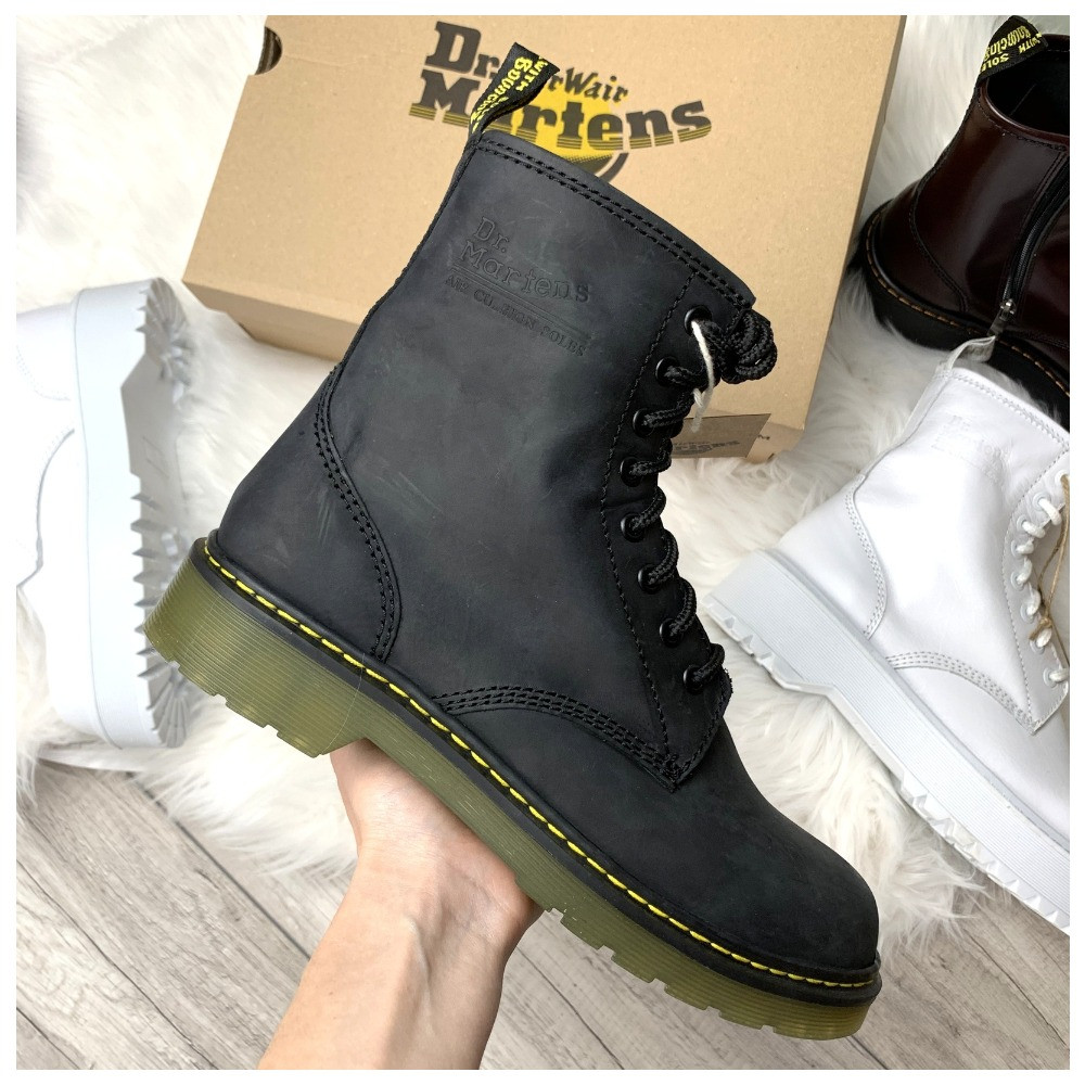 Жіночі черевики Dr. Martens 1460 Black, доктор мартенс, жіночі черевики Dr Martens ботінки мартінс, ін мартінс