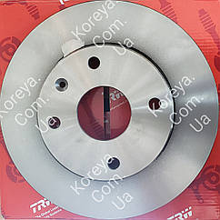 Диски гальмівні Лачетті Такума передні к-кт 2 штуки TRW DF7218
