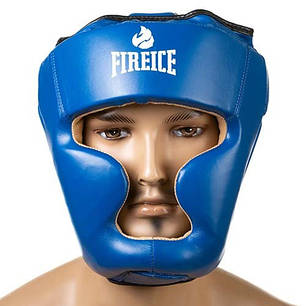 Шолом закритий для єдиноборств синій Fire&Ice Flex розмір S, фото 2