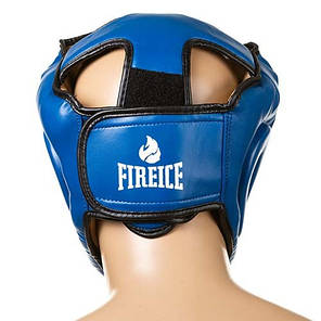 Шолом закритий для єдиноборств синій Fire&Ice Flex розмір S, фото 2