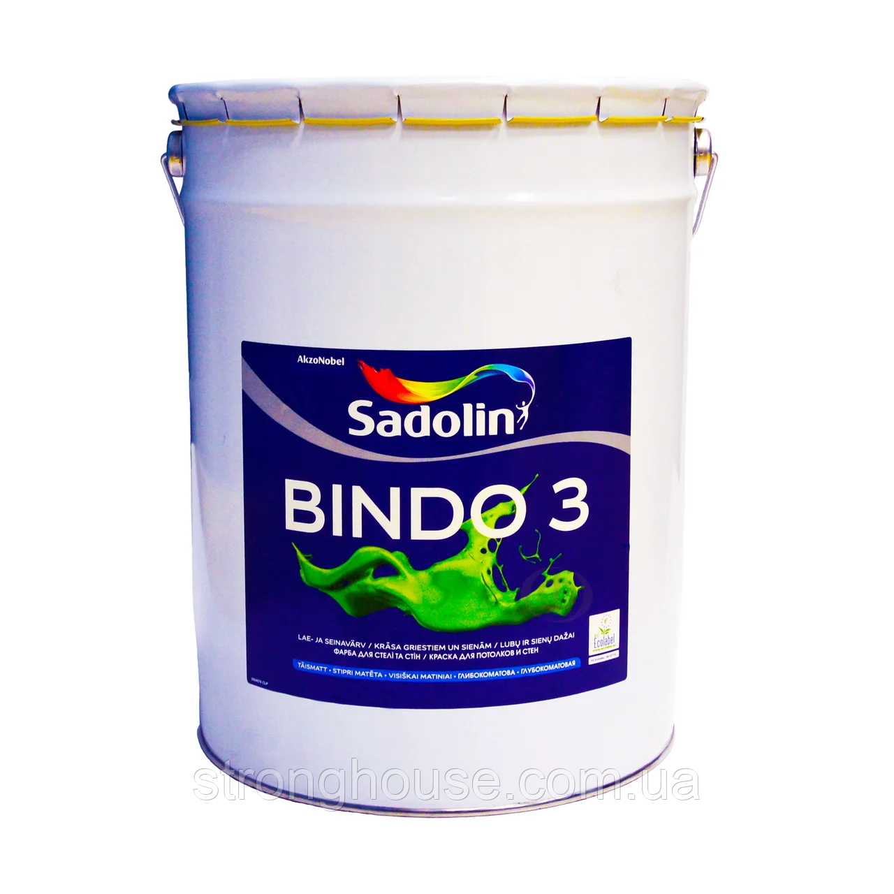 Фарба BINDO 3 PROF Sadolin (Біндо 3 Садолін) 20 л.