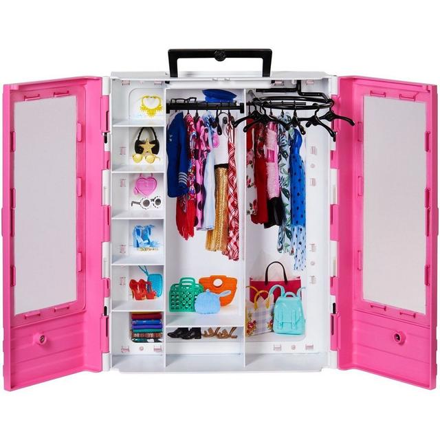Ігровий набір Barbie Fashionistas Шафа-валіза для одягу Ігровий набір Barbie Fashionistas Шафа-валіза для одягу