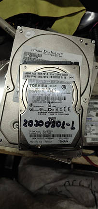 Жорсткий диск для ноутбука 320 Gb / Гб Toshiba MK3261GSY 2.5" SATA2 № 20300901/2, фото 2