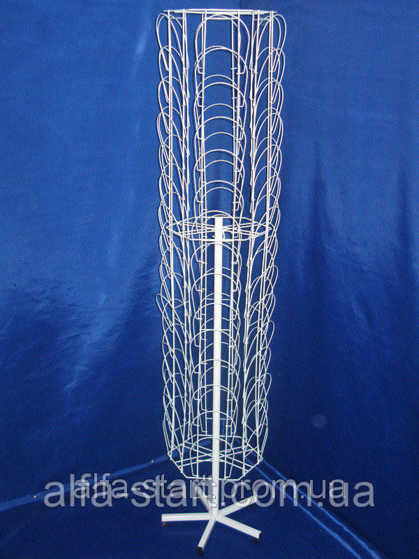 Барабан вертушка РОЗБІРНА на 90 притискних відділів для шапок, друкувану продукцію