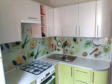 Скинали с изображением еды - монтаж фартука в городе Каменское Днепропетровская область 1