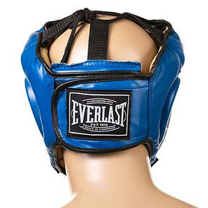 Шолом з прозорими ґратами синій Everlast розмір M, фото 2