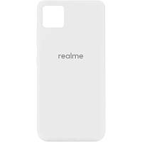 Чехол на Realme C11 / Реалми Ц11 белый / white