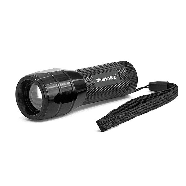 Світлодіодний Ліхтарик MastAK DBHE-2019-black "("Стиляга" Алюм.3R03 3W CREE), фото 1