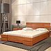 Ліжко дерев'яне двоспальне Далі Люкс з підйомним механізмом, фото 5