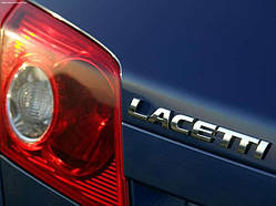 Емблема напис багажника Chevrolet Lacetti